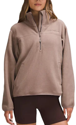 (W) ルルレモン ハーフジップ リラックスフィット 長袖 暖かいスウェットシャツ LW3HIZS 2