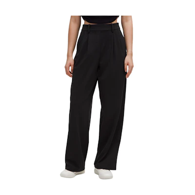 (Women) Lululemon High-Waisted Straight-Leg Stretch Dry Casual Pants 315" LW5HFXS