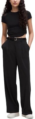 (Women) Lululemon High-Waisted Straight-Leg Stretch Dry Casual Pants 315" LW5HFXS Details for (Women) Lululemon High-Waisted Straight-Leg Stretch Dry Casual Pants 315" LW5HFXS