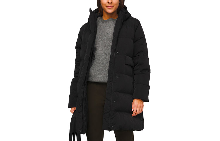 (Women) lululemon In a Flurry Glyde™ Solid Zip Hooded Down Jacket LW4BDHS