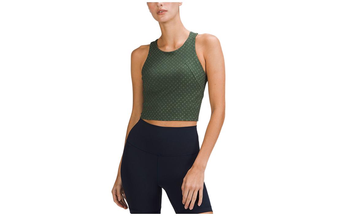 (Women) Lululemon Invigorate Geometric Print Sleeveless Athletic Tank Top LW1DJZS