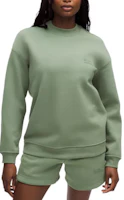 (Women) Lululemon Letter Logo Crewneck Long-Sleeve Sweatshirt LW3HRSS (Women) Lululemon Letter Logo Crewneck Long-Sleeve Sweatshirt LW3HRSS