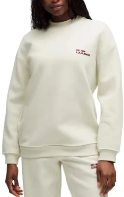 (W) Lululemon 字母標誌圓領長袖運動衫 LW3HRSS Shop (W) Lululemon 字母標誌圓領長袖運動衫 LW3HRSS