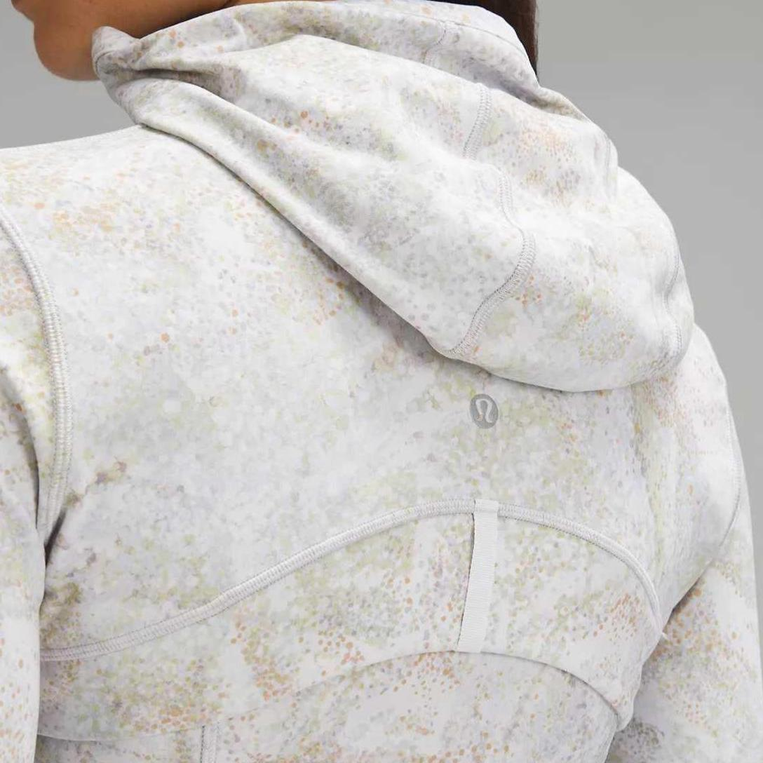 (Women) Lululemon Lightweight Breathable Sweat-Wicking Floral Mesh Jacket LW3HWCS 圖 7