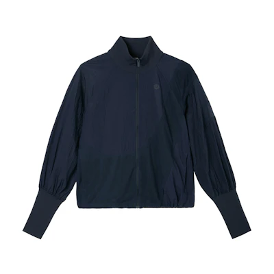 (Women) Lululemon Lightweight Breathable Tennis Jacket with Stand Collar LW3GSFS