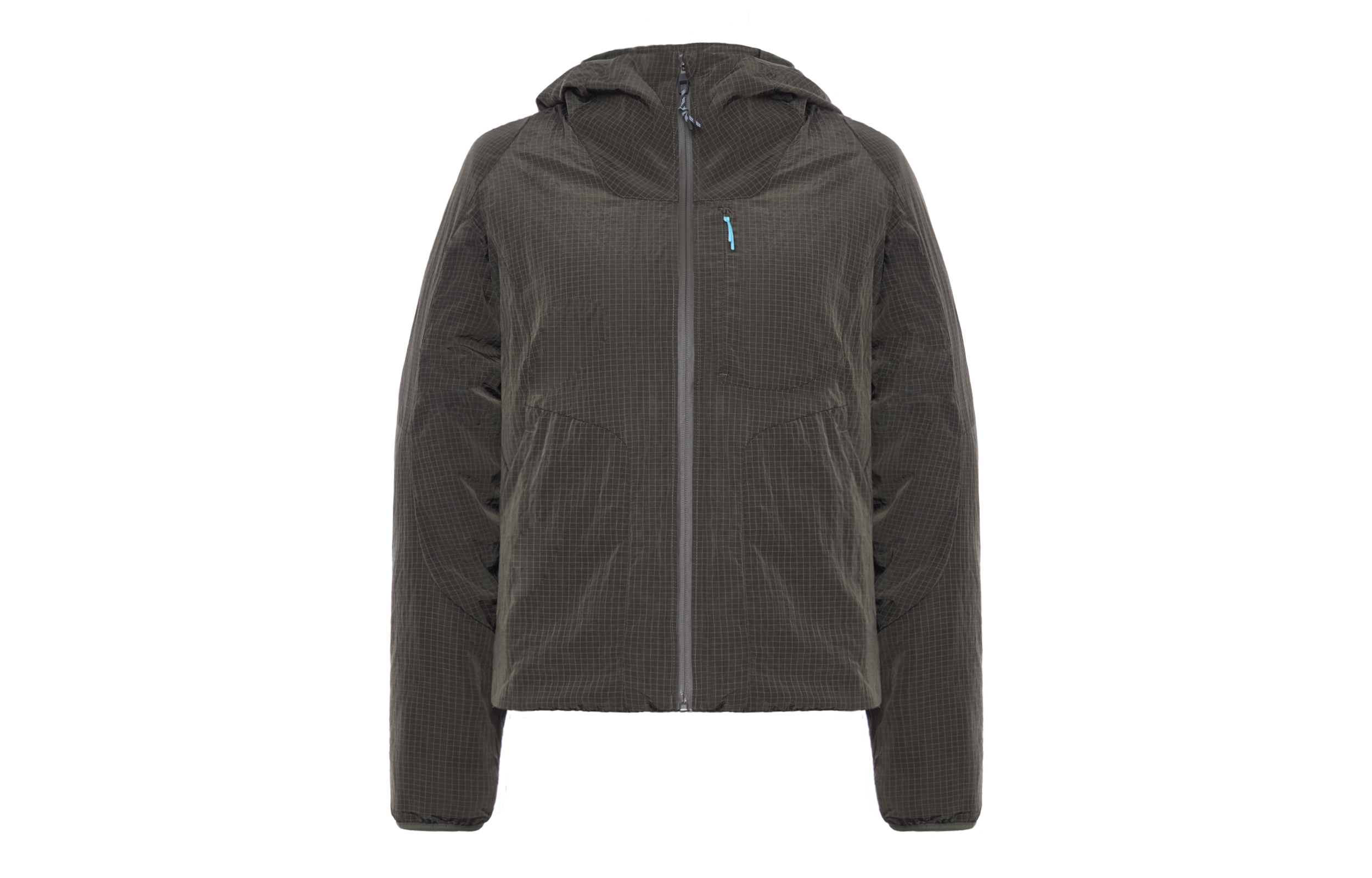 (Women) Lululemon Lightweight Plaid Raglan Sleeve Hooded Jacket LW4BWMS