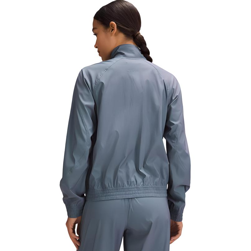 Lookbook (W) Lululemon轻便宽松夹克 - 潮汐蓝/能量紫 LW3HLHS