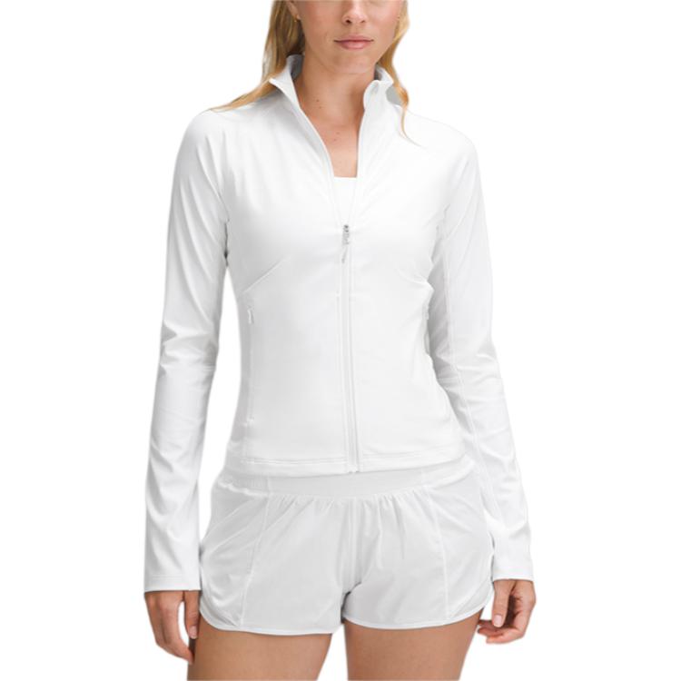 (Women) Lululemon Lightweight Slim Fit Stand Collar Long Sleeve Jacket for Women LW3IFRS