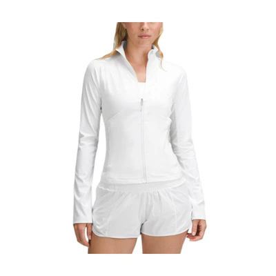 (Women) Lululemon Lightweight Slim Fit Stand Collar Long Sleeve Jacket for Women LW3IFRS