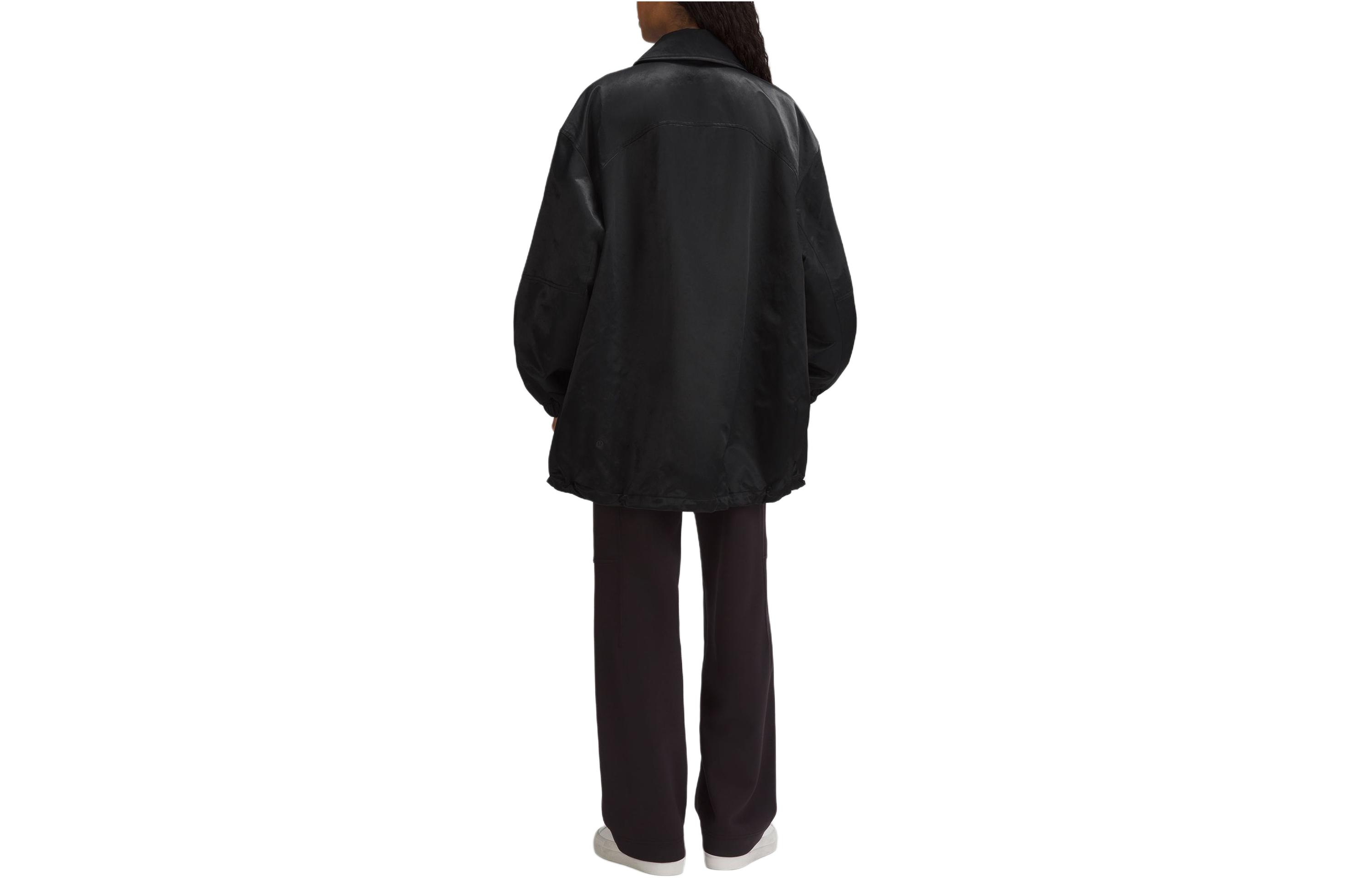 Lookbook (W) Lululemon轻便纯色休闲长袖翻领外套 LW4CDZS