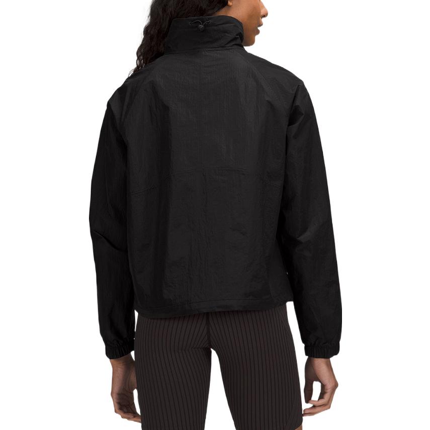 Purchase (W) Lululemon Jaket Pullover Separuh Zip Ringan Lelaki/Wanita LW4BT9S