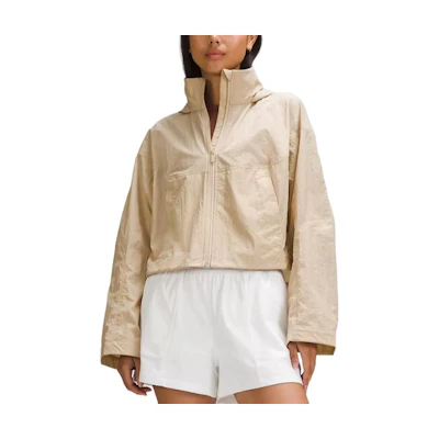 (Women) lululemon Lightweight Solid Zip-Up Ventilated Long-Sleeve Jacket LW4CE8S