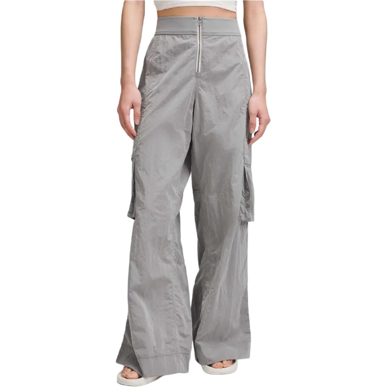 (Women) lululemon Lightweight SS24 High-Waisted Wide-Leg Cargo Pants LW5GPLA