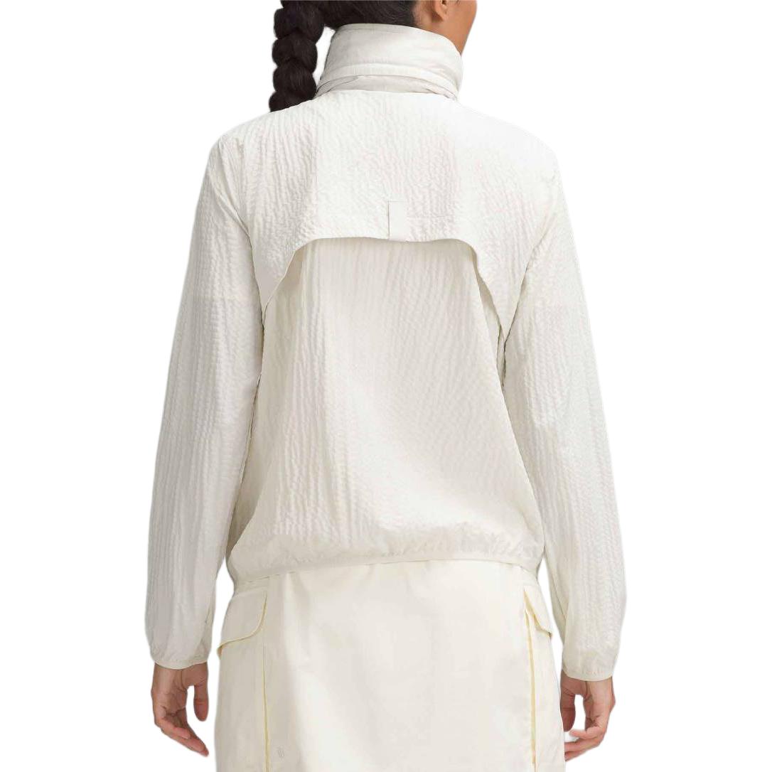 Details for (W) Lululemon 轻便SS24可收纳纯色徒步夹克 LW3HSYS