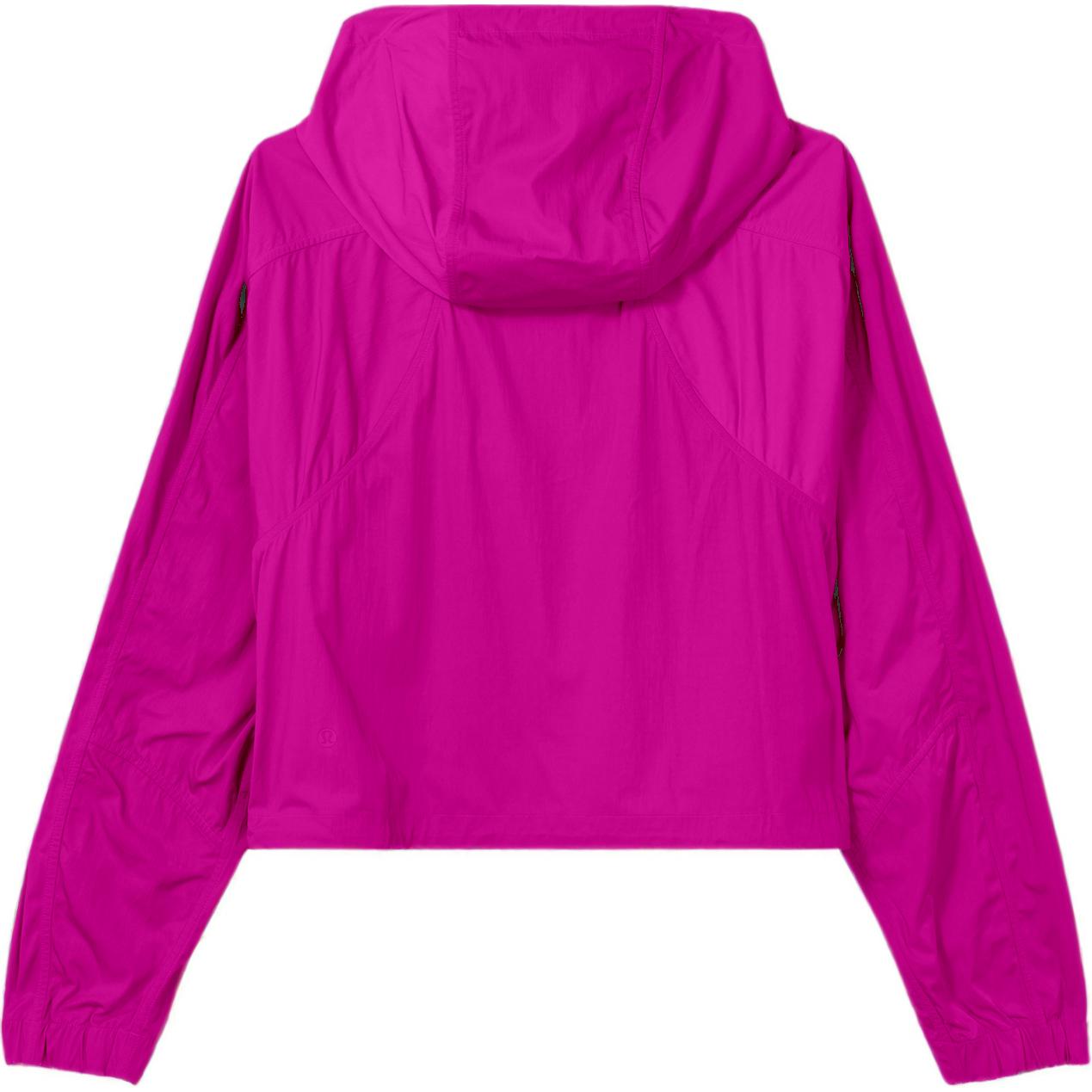 Sizing (W) Lululemon 女士轻便防水连帽短款夹克 LW4BU2S