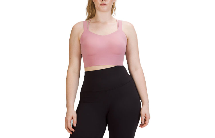 (Women) Lululemon Like a Cloud Yoga Sports Bra - Breathable Solid Color for Women LW2CY0S