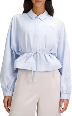 (W) Chaqueta Lululemon Manga Larga Ajuste Relajado Color Sólido con Logo Charm LW3HURS Order (W) Chaqueta Lululemon Manga Larga Ajuste Relajado Color Sólido con Logo Charm LW3HURS