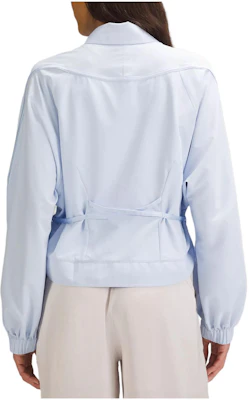 (W) Chaqueta Lululemon Manga Larga Ajuste Relajado Color Sólido con Logo Charm LW3HURS Lookbook (W) Chaqueta Lululemon Manga Larga Ajuste Relajado Color Sólido con Logo Charm LW3HURS