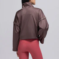 Lookbook (Women) Lululemon Loose Fit Long Sleeve High Neck Jacket LW3HNPS