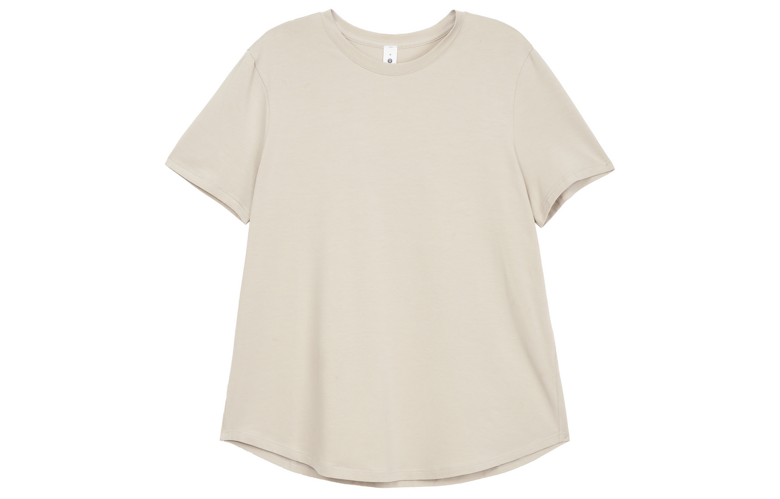 (Women) Lululemon Love Series Solid Color Crewneck Stretch Short Sleeve T-Shirt Women LW3EPFS