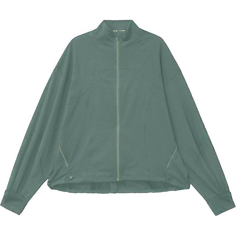 (Women) Lululemon Luon Solid Zip Lightweight Warm Mock Neck Jacket LW3HD3S