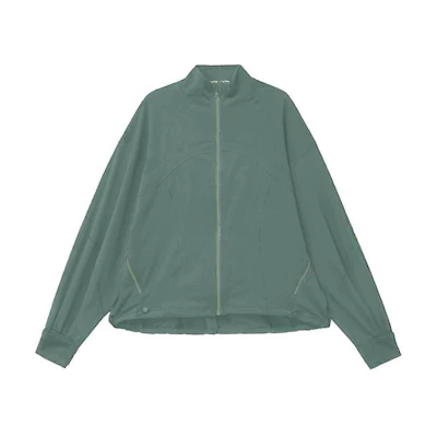 (Women) Lululemon Luon Solid Zip Lightweight Warm Mock Neck Jacket LW3HD3S