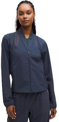 (W) Lululemon 网眼透气长袖网球夹克 LW4CJTS Lookbook (W) Lululemon 网眼透气长袖网球夹克 LW4CJTS