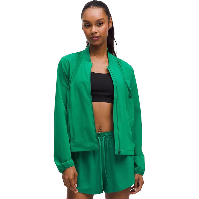 Sizing (W) Lululemon 网眼透气长袖网球夹克 LW4CJTS