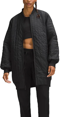 (W) Lululemon 黑色双面休闲宽松版夹克 LW4CCHS Lookbook (W) Lululemon 黑色双面休闲宽松版夹克 LW4CCHS