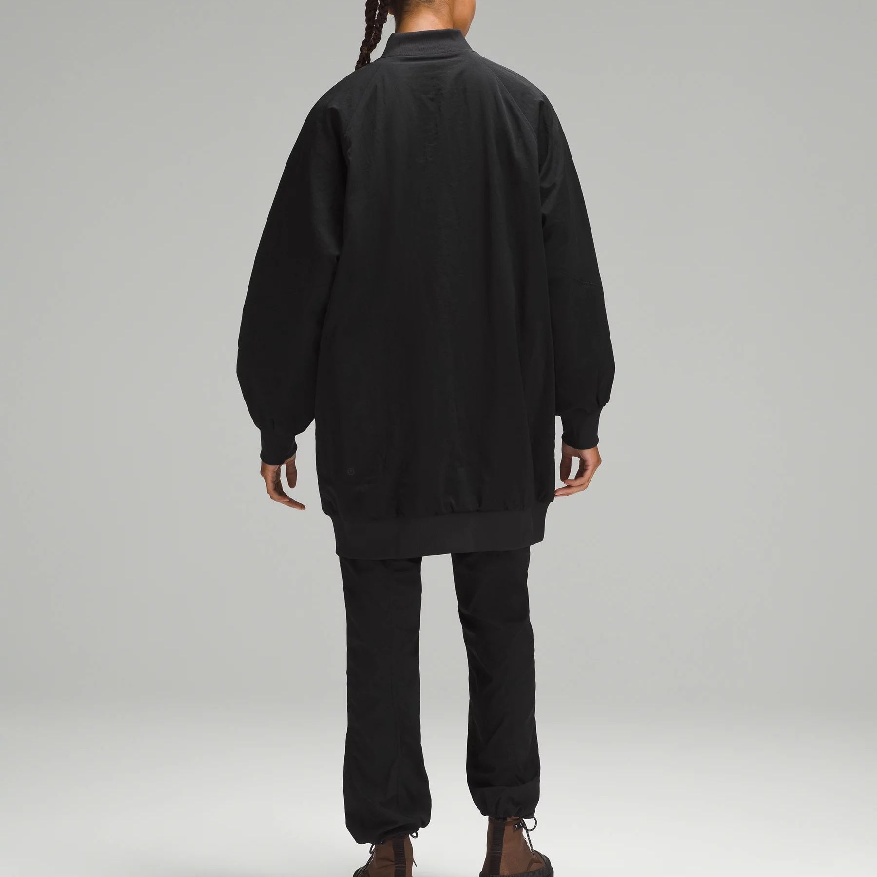 Purchase (W) Lululemon 黑色双面休闲宽松版夹克 LW4CCHS