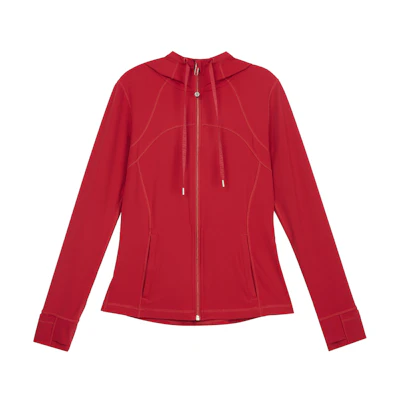 (Women) Lululemon Nulu™ Solid Color Sports Hoodie Jacket LW4BWVS
