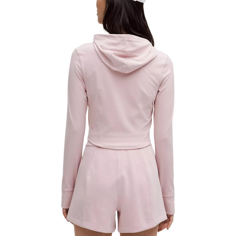 Shop (W) Lululemon Nulu™ SS25 连帽拉链外套 雾粉色 PKHZ LW3ITTS