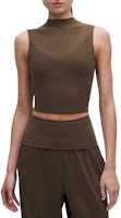 (Women) Lululemon Nulu™ Sweat-Wicking Breathable Solid Yoga Tank Top Women LW1GHLS (Women) Lululemon Nulu™ Sweat-Wicking Breathable Solid Yoga Tank Top Women LW1GHLS