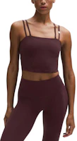 (Women) Lululemon Nulu Logo Charm Slim Fit Breathable Yoga Tank Top - Light Support LW1FQMS (Women) Lululemon Nulu Logo Charm Slim Fit Breathable Yoga Tank Top - Light Support LW1FQMS