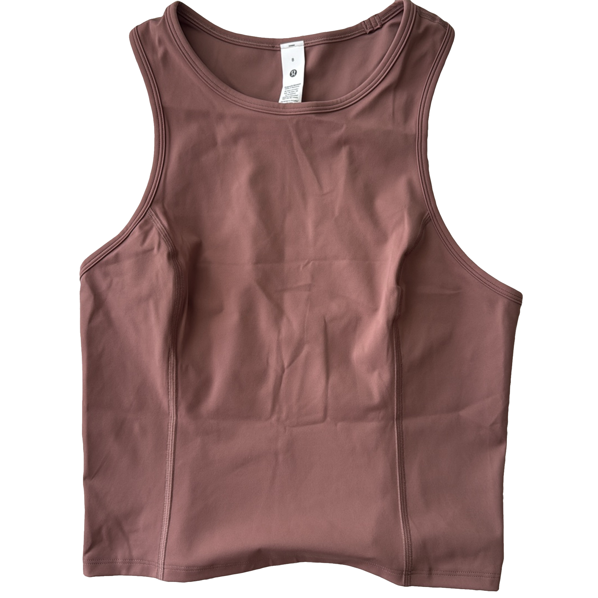 (Women) Lululemon Nulux™ Racerback Cropped Sleeveless Tank Top for Women - Solid & Comfy LW1EUXS