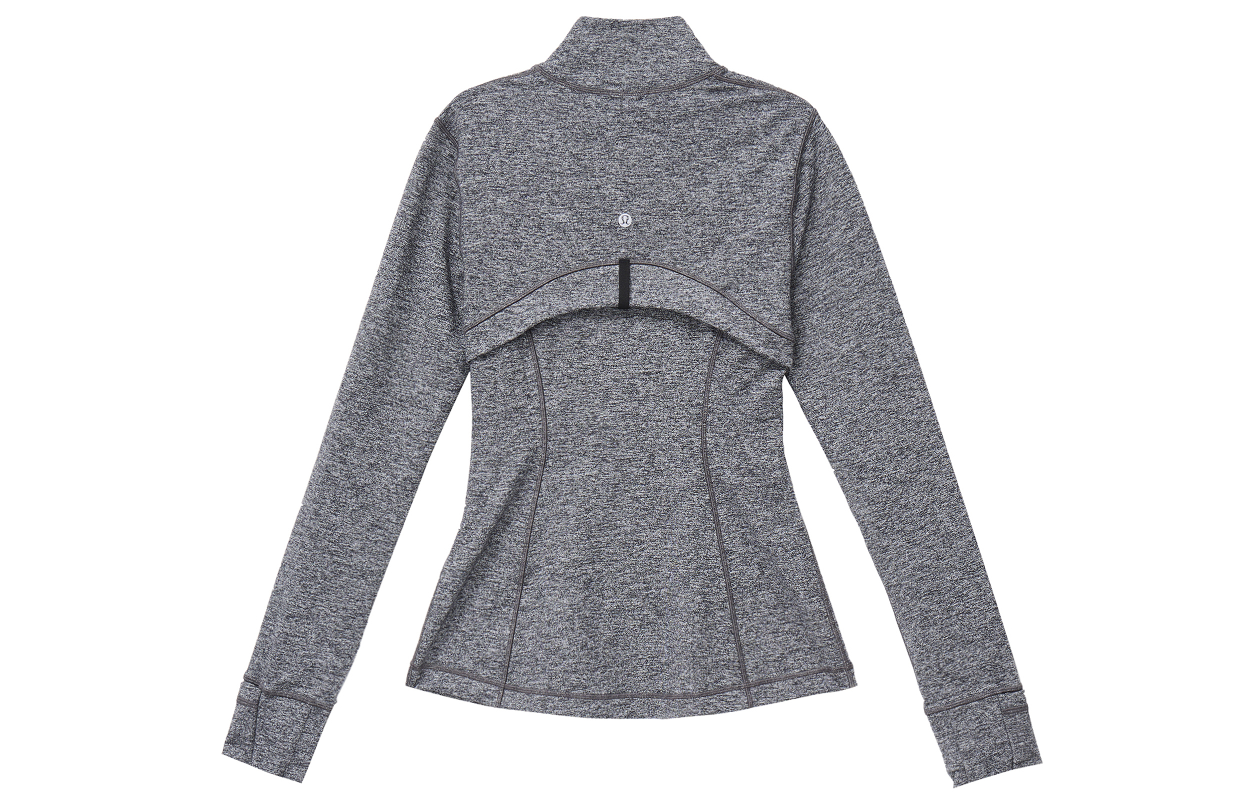Lookbook (W) Lululemon 户外运动连帽拉链外套 - 灰色 LW3HNFS