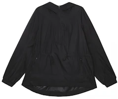 (Women) Lululemon Outdoor Half-Zip Solid Color Hooded Running Jacket LW4BR4S (Women) Lululemon Outdoor Half-Zip Solid Color Hooded Running Jacket LW4BR4S