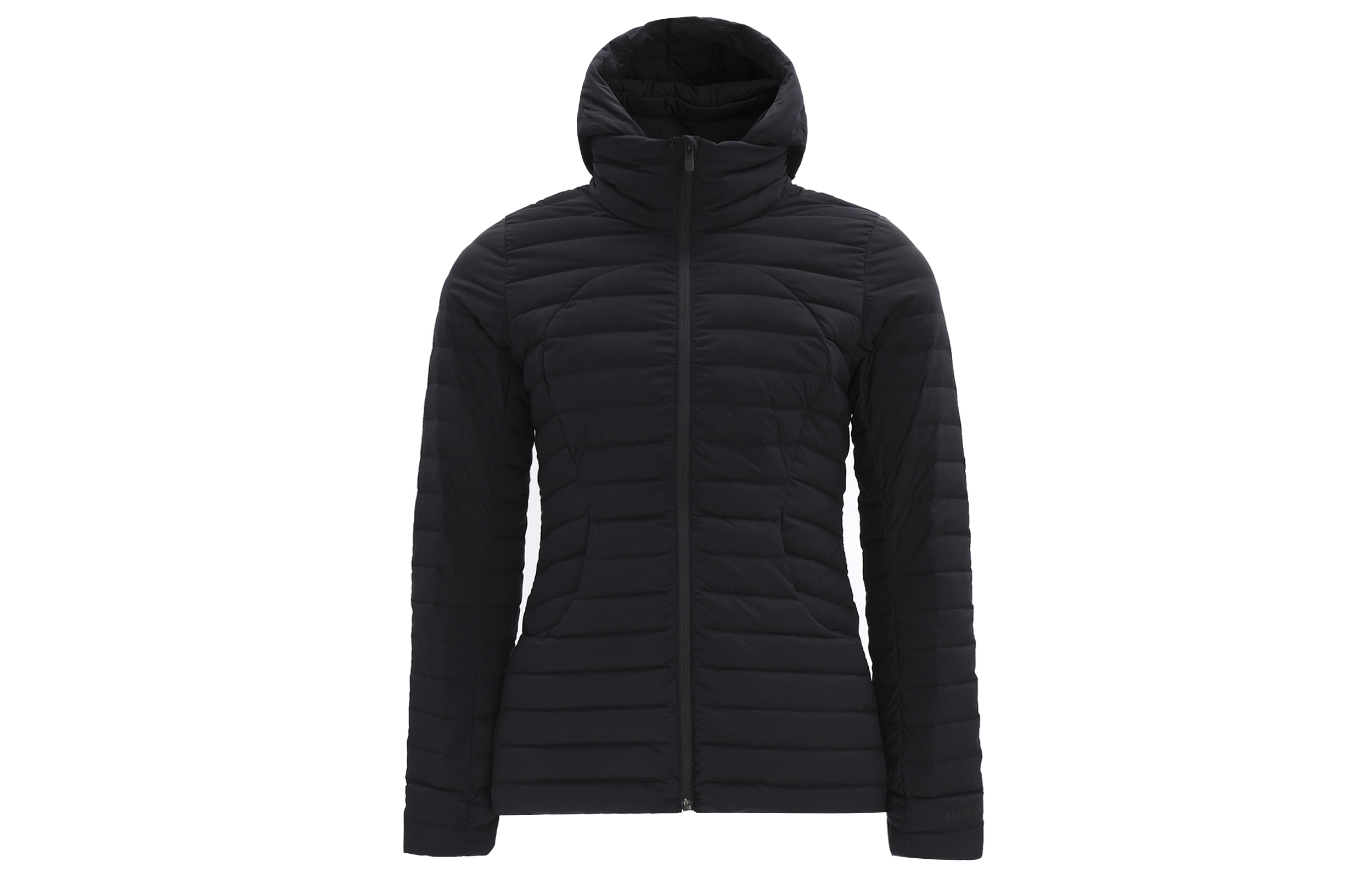 (Women) Lululemon Pack It Down Solid Striped Hooded Jacket LW4BOVS