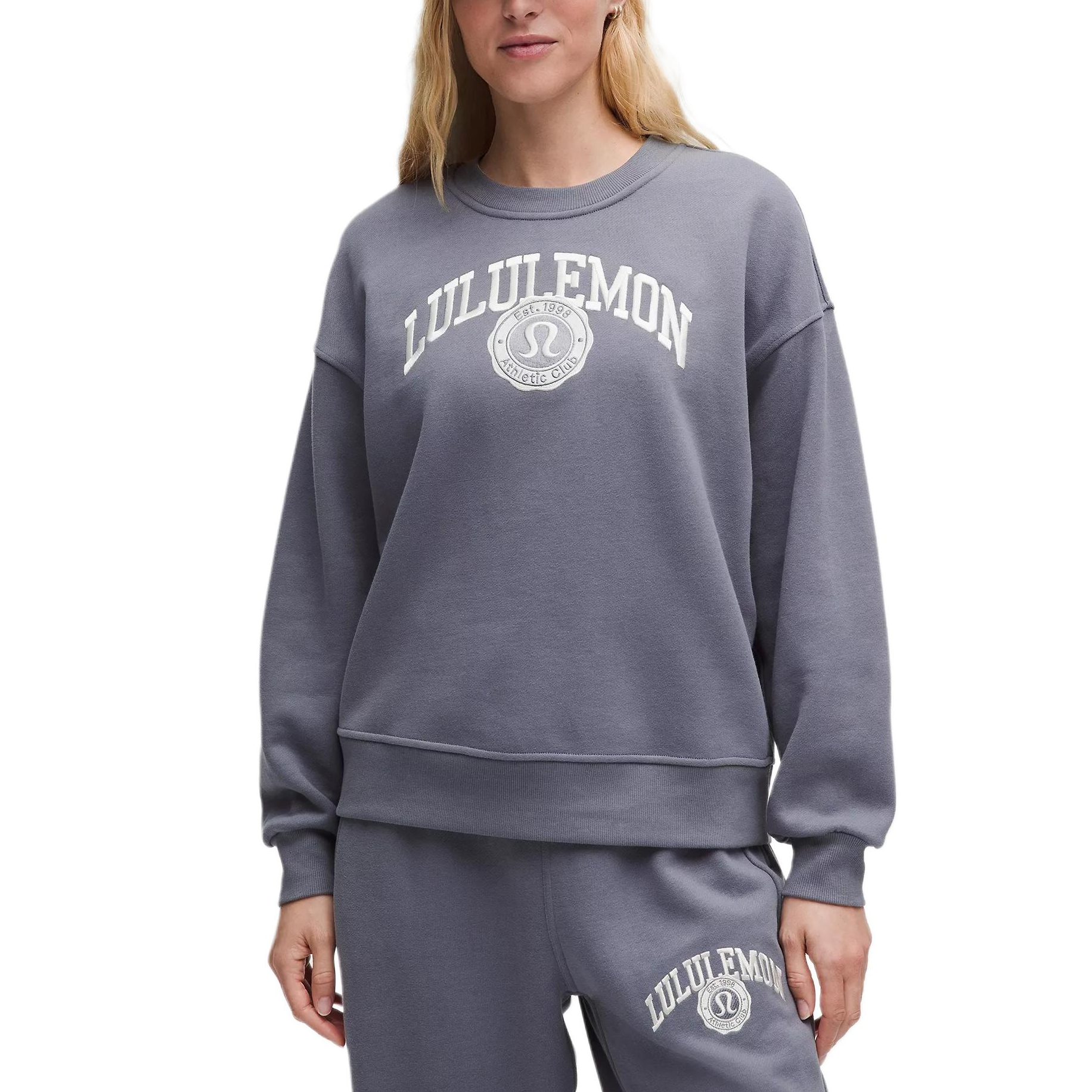 (Women) Lululemon Perfectly Oversized Crew Soft Lightweight Breathable Sweatshirt LW3IM0S