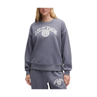 (Women) Lululemon Perfectly Oversized Crew Soft Lightweight Breathable Sweatshirt LW3IM0S