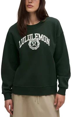 (W) Lululemon 寬鬆版輕薄透氣柔軟圓領長袖運動上衣 LW3IM0S 5