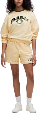 (W) Lululemon 寬鬆版輕薄透氣柔軟圓領長袖運動上衣 LW3IM0S 2