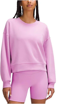 (W) Lululemon Perfectly Oversized Crew Softstreme Pullover Sweatshirt SS23 LW3GL9S 5