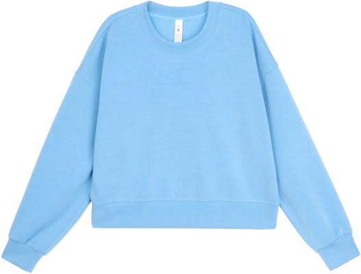 (W) Lululemon Perfectly Oversized Crew Softstreme Pullover Sweatshirt SS23 LW3GL9S 7