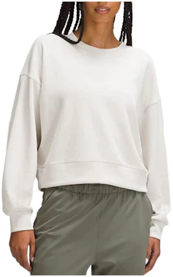 (W) Lululemon Perfectly Oversized Crew Softstreme Pullover Sweatshirt SS23 LW3GL9S 9
