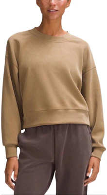 (W) Lululemon Perfectly Oversized Crew Softstreme Pullover Sweatshirt SS23 LW3GL9S 10