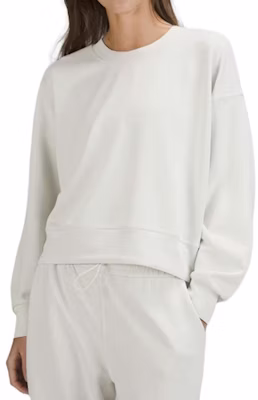 (W) Lululemon Perfectly Oversized Crew Softstreme Pullover Sweatshirt SS23 LW3GL9S 13