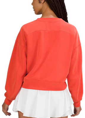 (W) Lululemon Perfectly Oversized Crew Softstreme Pullover Sweatshirt SS23 LW3GL9S Shop (W) Lululemon Perfectly Oversized Crew Softstreme Pullover Sweatshirt SS23 LW3GL9S