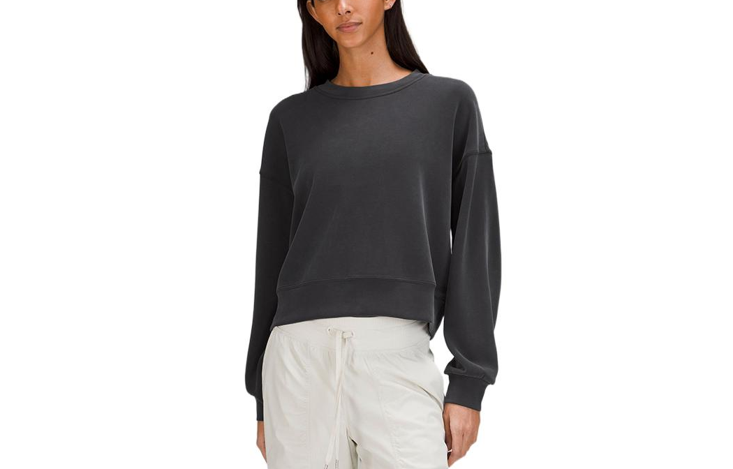 Details for (W) Lululemon Perfectly Oversized Crew Softstreme Pullover Sweatshirt SS23 LW3GL9S
