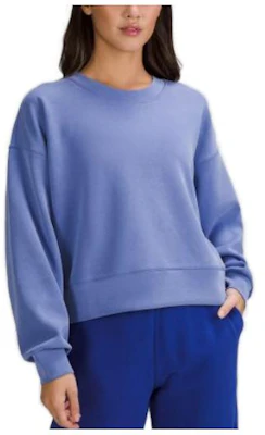 (W) Lululemon Perfectly Oversized Crew Softstreme Pullover Sweatshirt SS23 LW3GL9S Sizing (W) Lululemon Perfectly Oversized Crew Softstreme Pullover Sweatshirt SS23 LW3GL9S